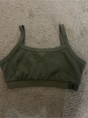 Savage X Fenty Olive Green  Crop Bralette